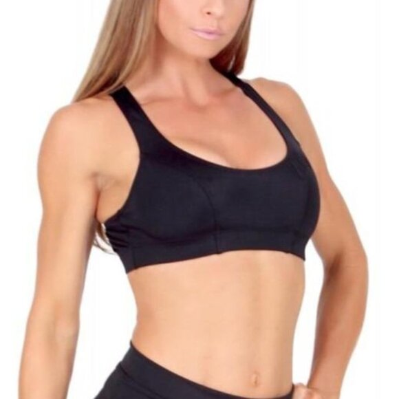 InstantFigure Compression Racerback Sports Bra - Picture 1 of 7
